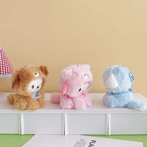 Mainan anjing kucing peliharaan melengking SanRioed keluarga <span class=keywords><strong>Elf</strong></span> Kelinci seri bayi Saniro karakter Kawaii mainan mewah anjing mengunyah kucing interaktif - Product Image 5