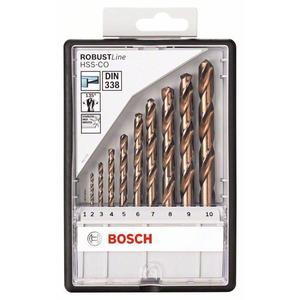 BOSCH - 2607019925 Juego de brocas metálicas Robust Line HSS-Co (10 piezas) -Juegos de brocas EAN 3165140517058 - Product Image 2