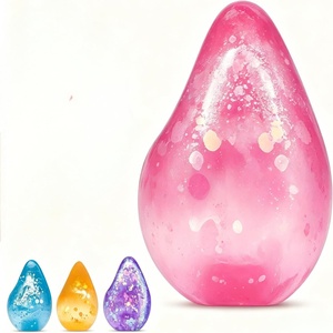 Aurora Drop Cube TPR Maltose <b>Squishy</b> Toy Popular Novelty Stress-Relieving Decompression Fidget Toy for Kids of All Ages - Product Image 1