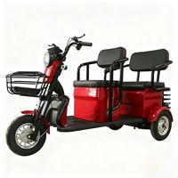 Tricycle électrique chinois à trois roues, nouvelle énergie, haute vitesse, carrosserie ouverte, tension 60V