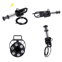 Machine à effets spéciaux Gevv, pistolet à jet de CO2 LED RGB à main, pour discothèque, DJ, bar, club, fête
