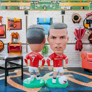 Figuras de PVC de 32 Modelos, Juguetes de Estrellas de Fútbol, Personajes de Anime de <span class=keywords><strong>Madrid</strong></span>, Modelo de Jugadores de Fútbol Campeones, Figuras de Dibujos Animados, Juguetes con Temática Deportiva - Product Image 5