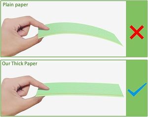 Thẻ chỉ số màu Tamaki 3x5, thẻ flash Cai Trị thẻ ghi chú cho trường học, Số 200, THẺ FLASH tại nhà và văn phòng để học tập - Product Image 4