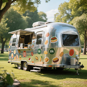 Remorque de restauration de haute qualité 2025, entièrement équipée, camionnette, camion, chariot de nourriture, chariot de boissons - Product Image 2