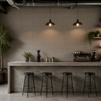 Carreaux de céramique mosaïque modernes en stock, résistants à l'eau et aux acides, rectangulaires, garantie 3 ans pour cuisine et hôtel