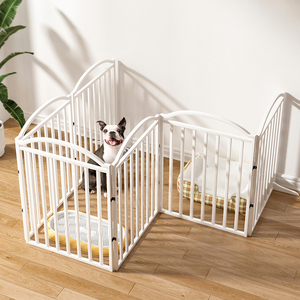 Cancelletto di Sicurezza Pieghevole in Metallo e Plastica ABS <span class=keywords><strong>Bianco</strong></span> e Nero per Bambini 2-4 Anni, Altezza Regolabile, Sicurezza Domestica - Product Image 2
