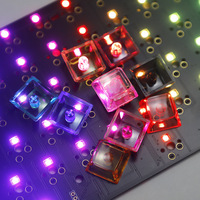 DIY Keyboard Accessories Transparent Blank Profile 1u PC XDA Keycaps