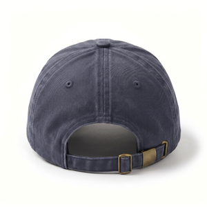 OEM Custom 6 Panel Embroidery Logo <b>Navy</b> Blue Running Baseball Caps Cotton Unstructured Dad <b>Hats</b> - Product Image 5