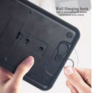 Vente en gros Rétro 5kg ABS Plate-forme Numérique <span class=keywords><strong>Plus</strong></span> <span class=keywords><strong>grande</strong></span> Balance de cuisine LCD - Product Image 6