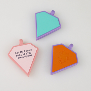 Bán buôn hình dạng khác nhau trống Silicone Dog Name ID <span class=keywords><strong>tag</strong></span> tùy chỉnh thêm logo thương hiệu thực phẩm mềm lớp cao su Silicone Dog <span class=keywords><strong>Pet</strong></span> <span class=keywords><strong>tag</strong></span> - Product Image 3