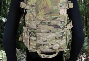 กระเป๋าเป้สะพายหลังแบบกันน้ำ OBA-002 สำหรับกิจกรรมกลางแจ้ง ลายพรางมัลติแคม ความจุ 20 ลิตร ผลิตจากผ้าไนลอน สำหรับการล่าสัตว์และกิจกรรมกลางแจ้งอื่นๆ - Product Image 6