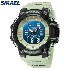 Relojes de Pulsera SMAEL 8049 con Doble Hora, Relojes para Hombre, Reloj Analógico Digital, Reloj Deportivo de Pulsera para Hombre, Montre Homme - Product Image 4