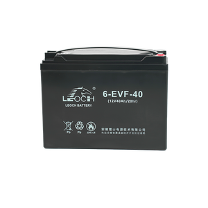 Batterie GEL AGM LEOCH 12V 40Ah 6-EVF-40 à décharge profonde sans entretien pour trottinette <span class=keywords><strong>électrique</strong></span>, vélo <span class=keywords><strong>électrique</strong></span>, énergie solaire, onduleur 223x92.5x170mm - Product Image 2