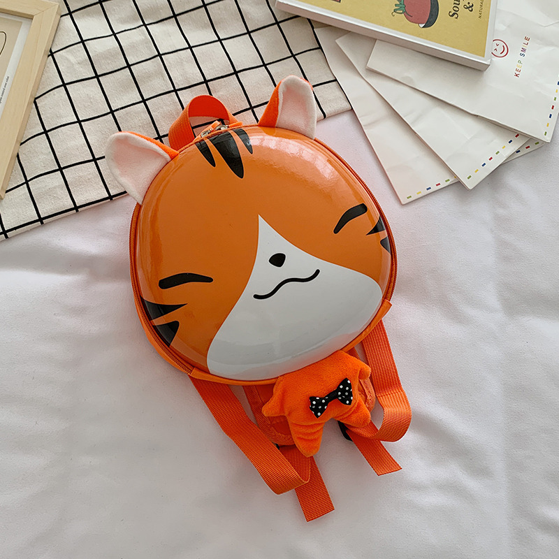 Chat orange (avec ceinture anti-perte)