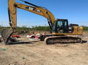 Escavatore del tipo cingolato del CAT320D usato con il motore di 130 originale del cantiere e la pompa 1 anno di garanzia - Product Image 4