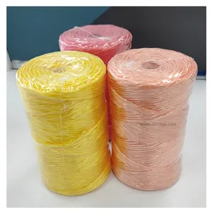 Manufacturer Supplier China Cheap Twist Tie Plant Rope PP Baler Twine Rope Suppliers Polypropylene Rope Agricultural Best Price