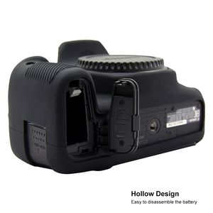 PULUZ – coque de protection en Silicone souple pour appareil photo <span class=keywords><strong>Canon</strong></span> EOS R R5 5D 6D <span class=keywords><strong>M50</strong></span> G7X2 77D 80D 650D 800D 1300D DSLR - Product Image 6