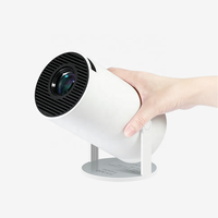 Mini Proyector HY300 Portátil Inteligente con WiFi, Sistema Android 11, Conectividad 5G, Reproductor de Video para Cine en Casa