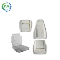 Sièges de course automobile personnalisés en mousse souple PU, sièges de course automobile en cuir PU, coussin de siège de massage
