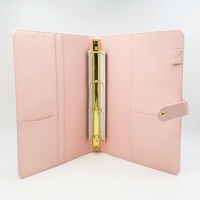 VENTE FLASH : Porte-documents de présentation en PU, couverture de carnet, agenda, organiseur à 4 anneaux, planificateur, dossiers en cuir A4 personnalisés