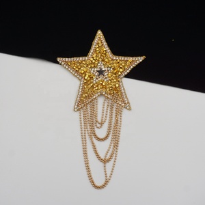 <span class=keywords><strong>Patch</strong></span> étoile étincelante patchs coeur bling bling à fond plat Hotfix Applique strass pour accessoires de vêtement - Product Image 3