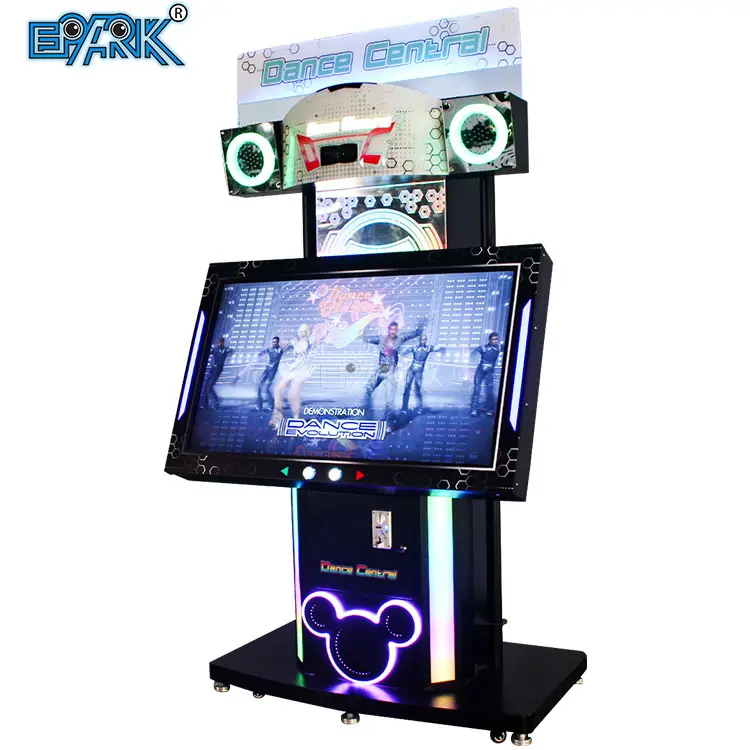 Cool Touch Screen Arcade Dancing Machine Somatosensory Dance Video Games Arcade Machine