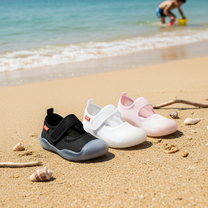 Zapatos Acuáticos Estilo Coreano OZKIZ para Niñas, Diseño de Punta Cerrada para Uso en la Playa, 2-7 Años, Moda Infantil al por Mayor, Colección de Verano - Product Image 3