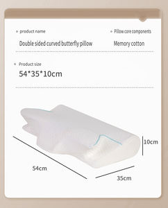 Benutzer definierte ortho pä dische Kissen Schmetterling Memory Foam Ergonomisches Zervix kissen für Nacken Schulter Schmerz linderung Gestrickte Technik - Product Image 2