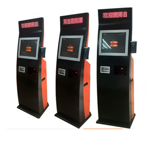 Guichet automatique personnalisé pour billets, pièces de monnaie et cartes, terminal de paiement sur pied avec lecteur de cartes, imprimante, kiosque de paiement libre-service - Product Image 2