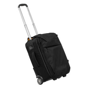 <span class=keywords><strong>Valise</strong></span> à roulettes multifonctionnelle noire en nylon souple avec sac pour appareil photo à roulettes pour photographes, nouveauté - Product Image 6