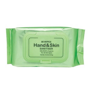 Lingettes pour les mains emballées individuellement de qualité supérieure Lingettes humides antibactériennes écologiques à l'aloe vera pour le voyage - Product Image 6