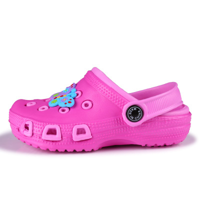 2021Kid's New Production Cute Cartoon Colorful Sandals Children's Breathable Garden Shoes Slippers