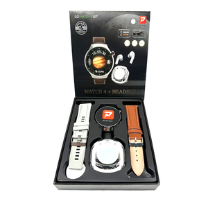 2024 D21นาฬิกาอัจฉริยะสำหรับผู้หญิง relojes 4หูฟัง2 <span class=keywords><strong>in</strong></span> 1สายคู่1.52 TFT อัตราการเต้นของหัวใจนาฬิกาอัจฉริยะพร้อมเอียร์บัด - Product Image 3