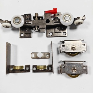 170 lbs mềm đóng mở nội thất hoàn toàn giấu Hidden theo dõi trượt Barn <span class=keywords><strong>Door</strong></span> phần cứng thiết lập cho nhà bếp pantries - Product Image 4