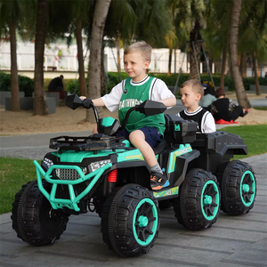 Fernbedienung Allrad-Elektro-Offroad-Spielzeug auto für Kinder LED-Leuchten Drive & Ride-On-Spielzeug für Mädchen - Product Image 2