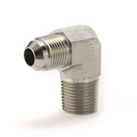 Sambungan Pipa Baja Karbon Berkualitas Tinggi Jic Male ke Male Npt 90 Derajat Elbow Fitting Swagelok