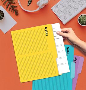 Locking Mechanism <strong>File</strong> Folders with a Built in <strong>Lock</strong> for Providing Extra Security for <strong>Files</strong> - Product Image 3