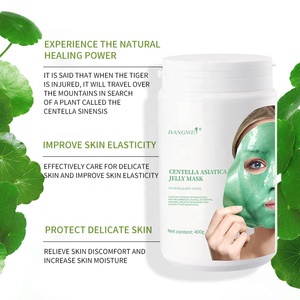 Nueva moda BANGWEI jalea máscara en polvo Centella Asiatica colágeno ácido hialurónico hidratante máscara facial para el cuidado de la cara - Product Image 3