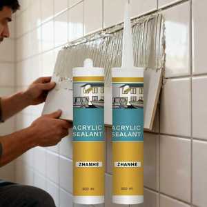 Fabricant professionnel de produits d'étanchéité OEM ODM Adhésif <span class=keywords><strong>acrylique</strong></span> Scellant <span class=keywords><strong>acrylique</strong></span> pour le bricolage Maison Salle de bain Cuisine <span class=keywords><strong>Joint</strong></span> de carrelage d'étanchéité - Product Image 1