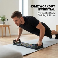 Tabla de Flexiones Multifuncional, Portátil y Plegable, Equipo de Entrenamiento Físico, Logotipo Personalizado, Precio de Fábrica, Venta al Por Mayor