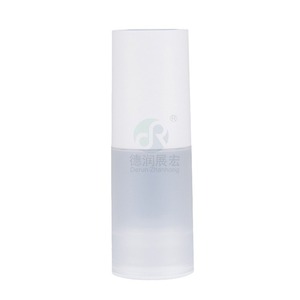 Frosted <b>Vacuum</b> Bottle 15ml 20ml 30ml 50ml 80ml 100ml With <b>Pump</b> Head For Lotion Cosmetic Packaging - Product Image 1