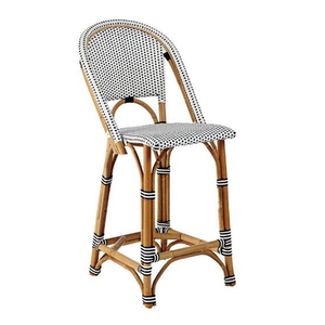 Meubles commerciaux bistro français chaises de <span class=keywords><strong>bar</strong></span> en rotin <span class=keywords><strong>tabouret</strong></span> de <span class=keywords><strong>bar</strong></span> extérieur pour le magasin de café - Product Image 3