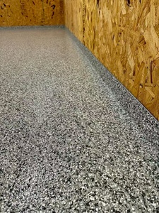 LSY 2:1 Selbst nivellierende 100% feste Epoxid-Grundierung mit dekorativen Flocken chips 1/4 "40 lb Box für die Beschichtung und Lackierung von Garagen böden - Product Image 5