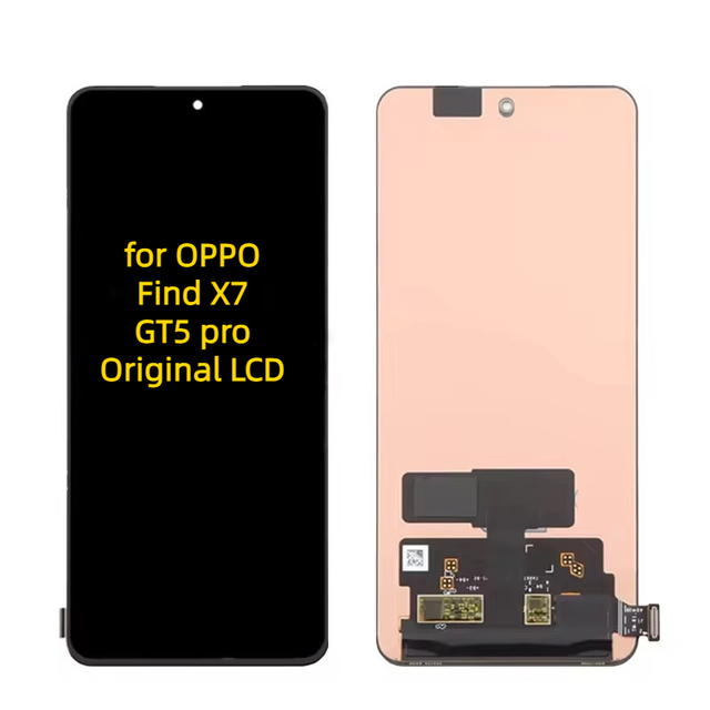 High Quality QSDT Brand LCD Display Digitizer Assembly 1-Year 300-350cd Luminance Realme GT5 Pro/Find X7 Screen Replacement 100%