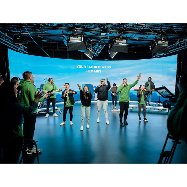Cinema Immersive Virtual Film Shooting Studio Event Background 8K Modular Led Wall Display Screen Panel