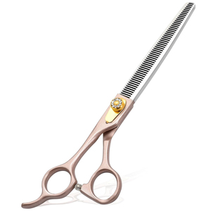 Ciseaux de dégradé de qualité supérieure en acier inoxydable finition polie, ciseaux professionnels pour la coupe de cheveux, ciseaux de coiffure pour salon - Product Image 2