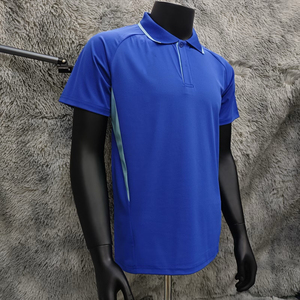 Chemises polo de sport à séchage rapide personnalisées en gros avec logo, t-shirts d'entraînement respirants pour hommes, été - Product Image 1