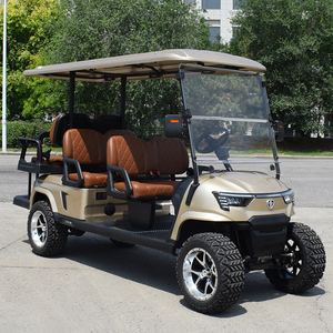 2024, горячая Распродажа, дешевая Высококачественная тележка для гольфа, 6-Местная удобная электрическая тележка для гольфа - Product Image 6