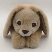 Cadeaux personnalisés pour enfants, jouet en peluche de haute qualité de 18 pouces, lapin couché à la mode, vente en gros