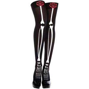 <span class=keywords><strong>Medias</strong></span> de Halloween 2026 para <span class=keywords><strong>Mujer</strong></span>, <span class=keywords><strong>Medias</strong></span> Largas hasta el Muslo con Diseño de <span class=keywords><strong>Esqueleto</strong></span>, HCPS-041 - Product Image 1